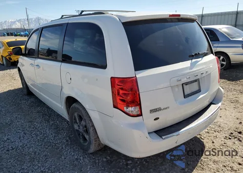 2013 Dodge Grand Caravan Sxt из США, поврежденный, VIN 2C4RDGCG4DR581544